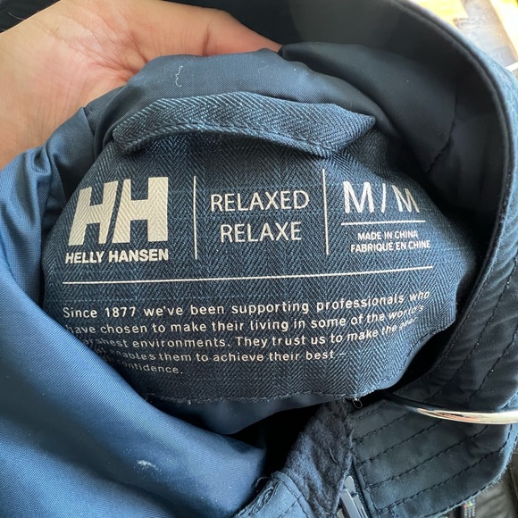 Helly Hansen Navy Ski Jacket Mens Medium (Brand New) - Picture 3 of 7